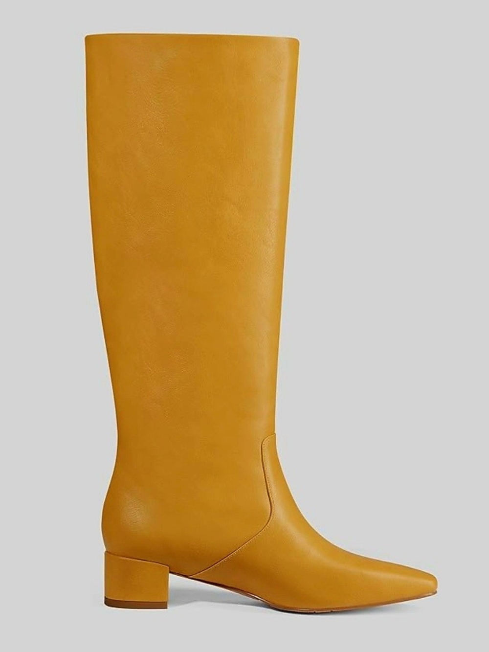 Mucccote Banana Yellow Knee-High Boot